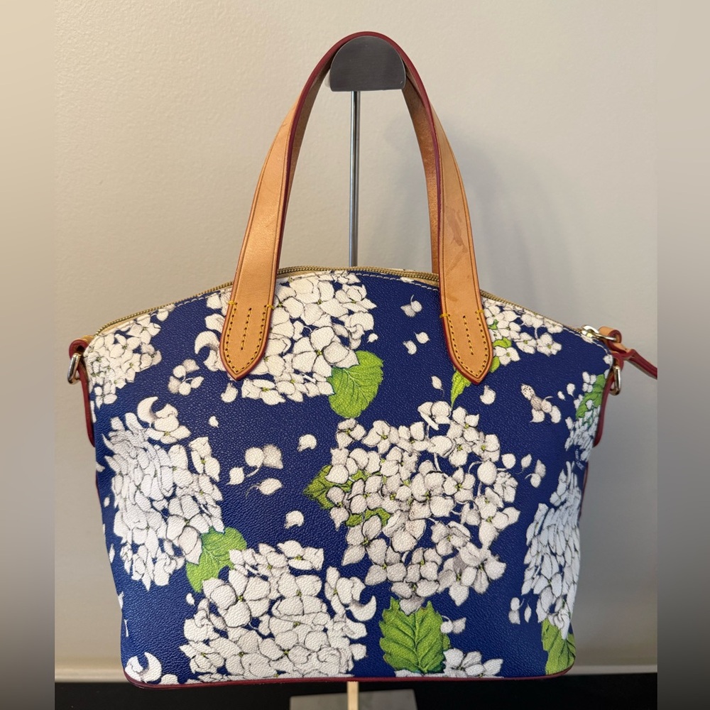 Dooney & Bourke Hydrangea Ruby Satchal - image 3